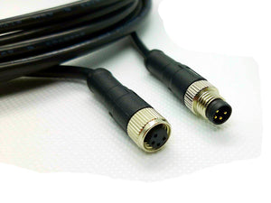 CAN extension cable, M8 4P female to M8 4P male